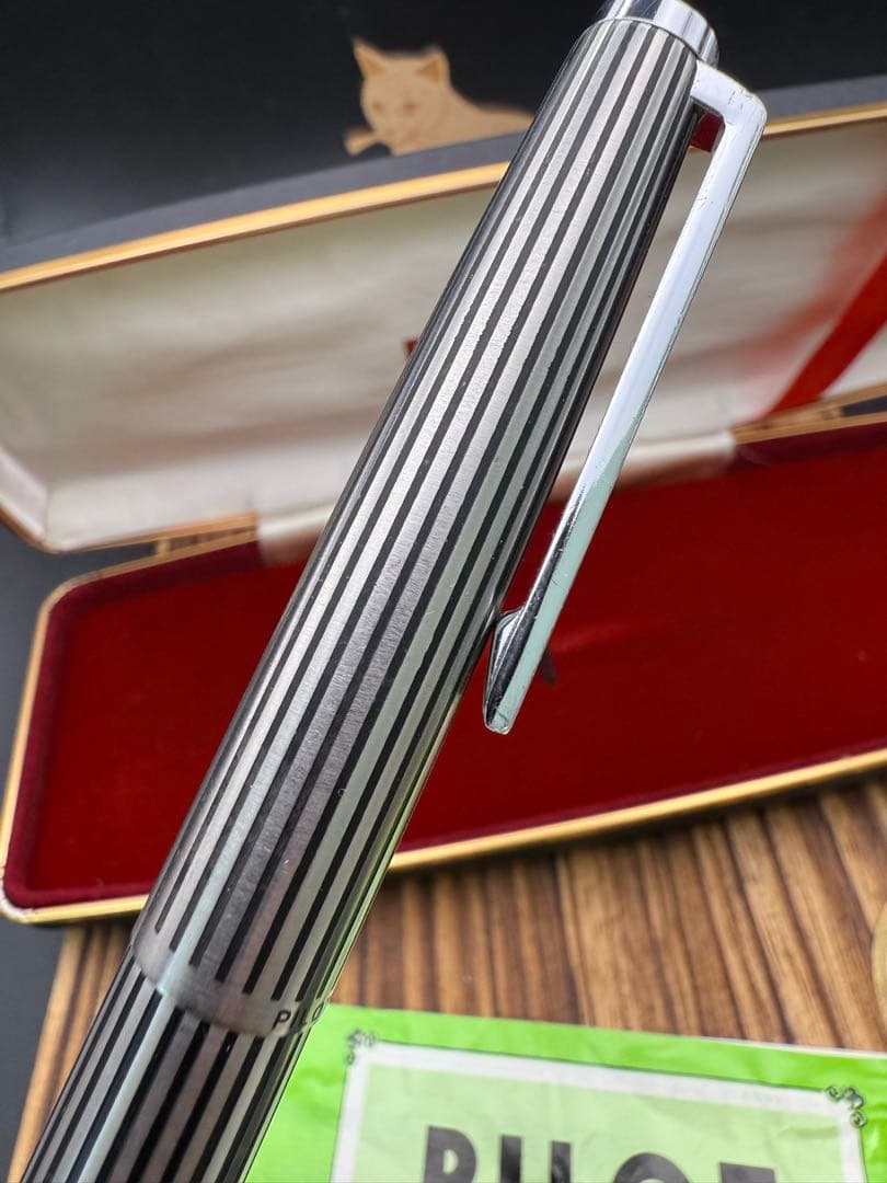 Pilot 万年筆 CUSTOM K-500SS 蝕刻ストライプ 18KWG F pilot ボールペン