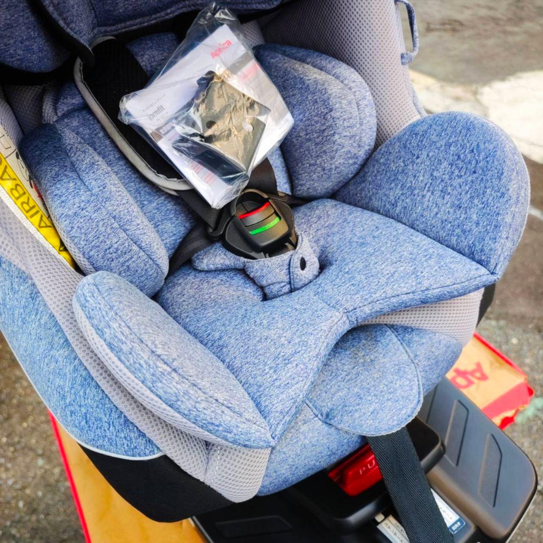 ピサたん専用【美品】アップリカ チャイルドシート クルリラ プレミアム　グレー