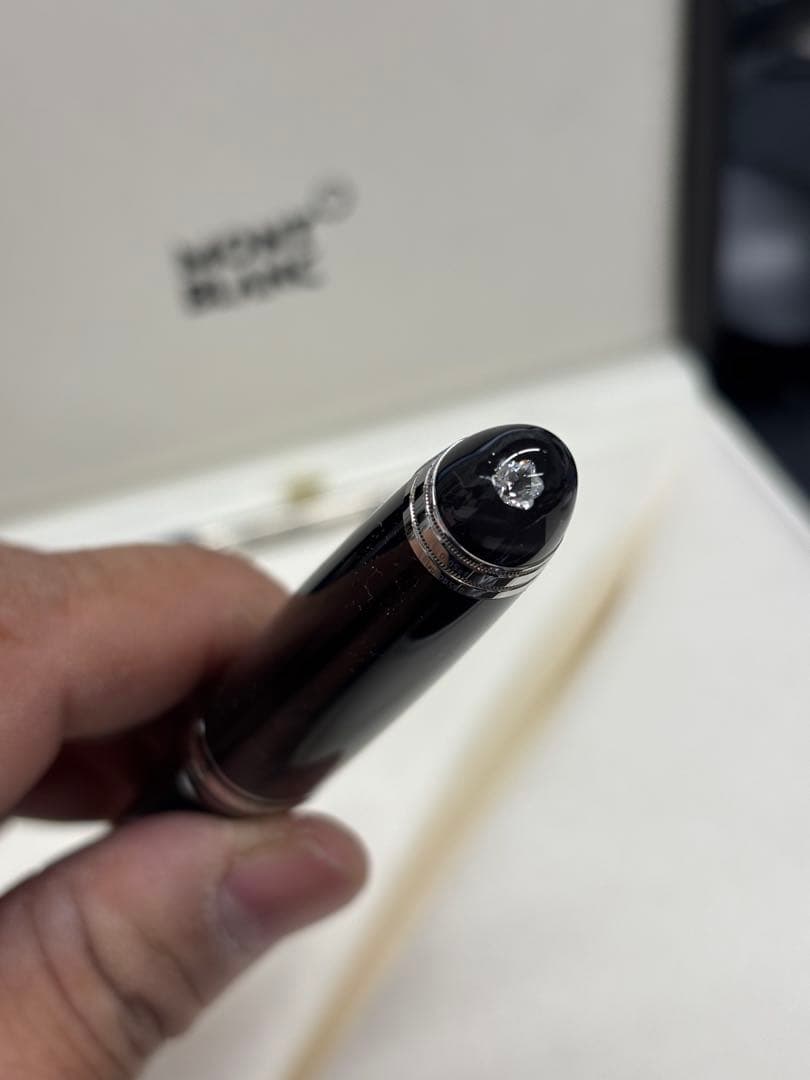 B5583 モンブラン ダイヤモンド ボールペン M23871 イニシャルあり
