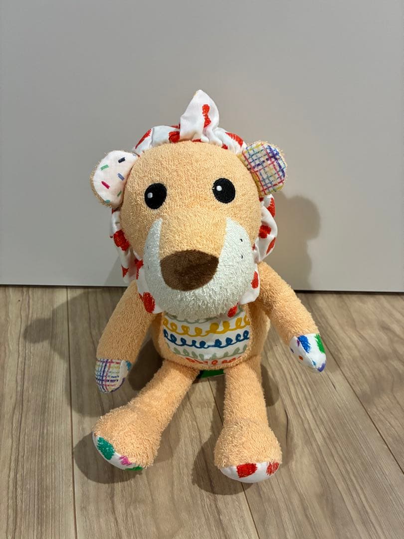 GiGi ライオンとオオカミのぬいぐるみセット　新品タグ付き　出産祝い