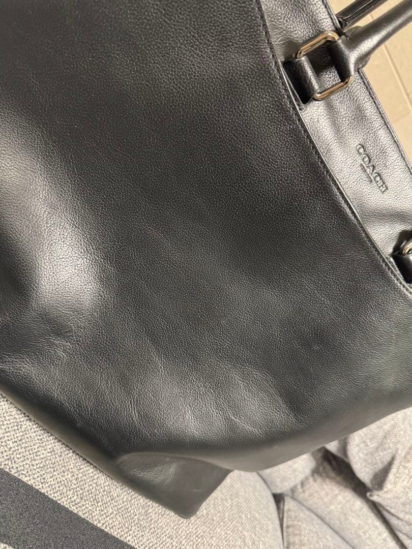 コーチ　COACH トート　バッグ　ビジネス　レザー　2way ブラック