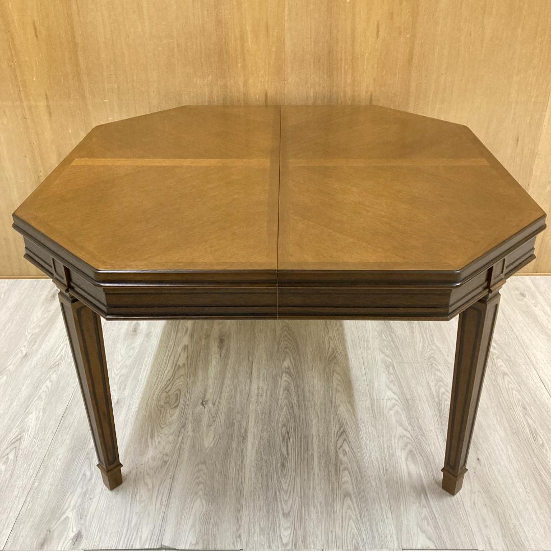 美品【マルニ】地中海ロイヤル 　パーティテーブル 　伸長式 　ダイニングテーブル