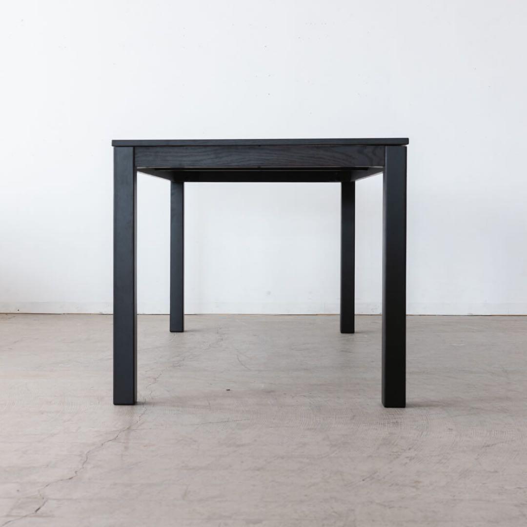 Hiro ダイニングテーブル F6-109BK オーク材突板 / ウレタン