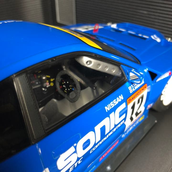 未展示品　オートアート1/18 JGTC 2002 カルソニック スカイライン