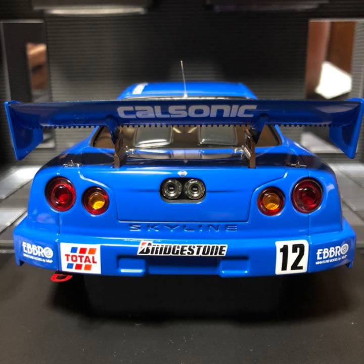 未展示品　オートアート1/18 JGTC 2002 カルソニック スカイライン