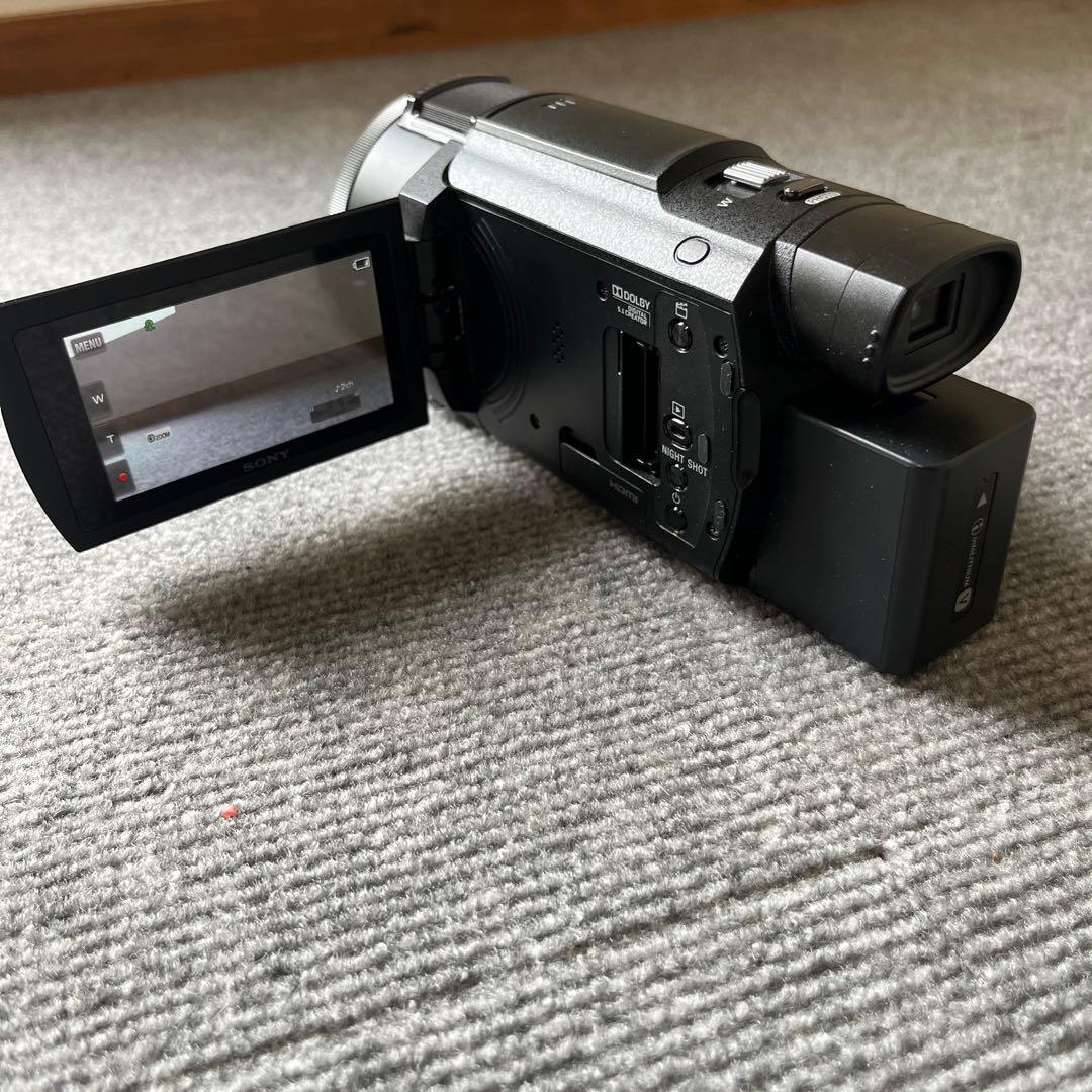 SONY FDR-AX60 ハンディカメラ　動作確認済み