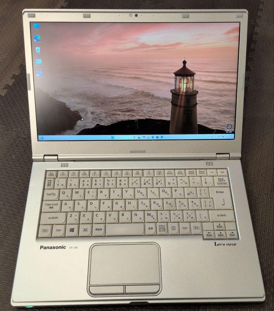 Panasonic CF-LX6　中古品 Panasonic CF-LX6 中古 レッツノート Office 選べる Win11 or Win10 第