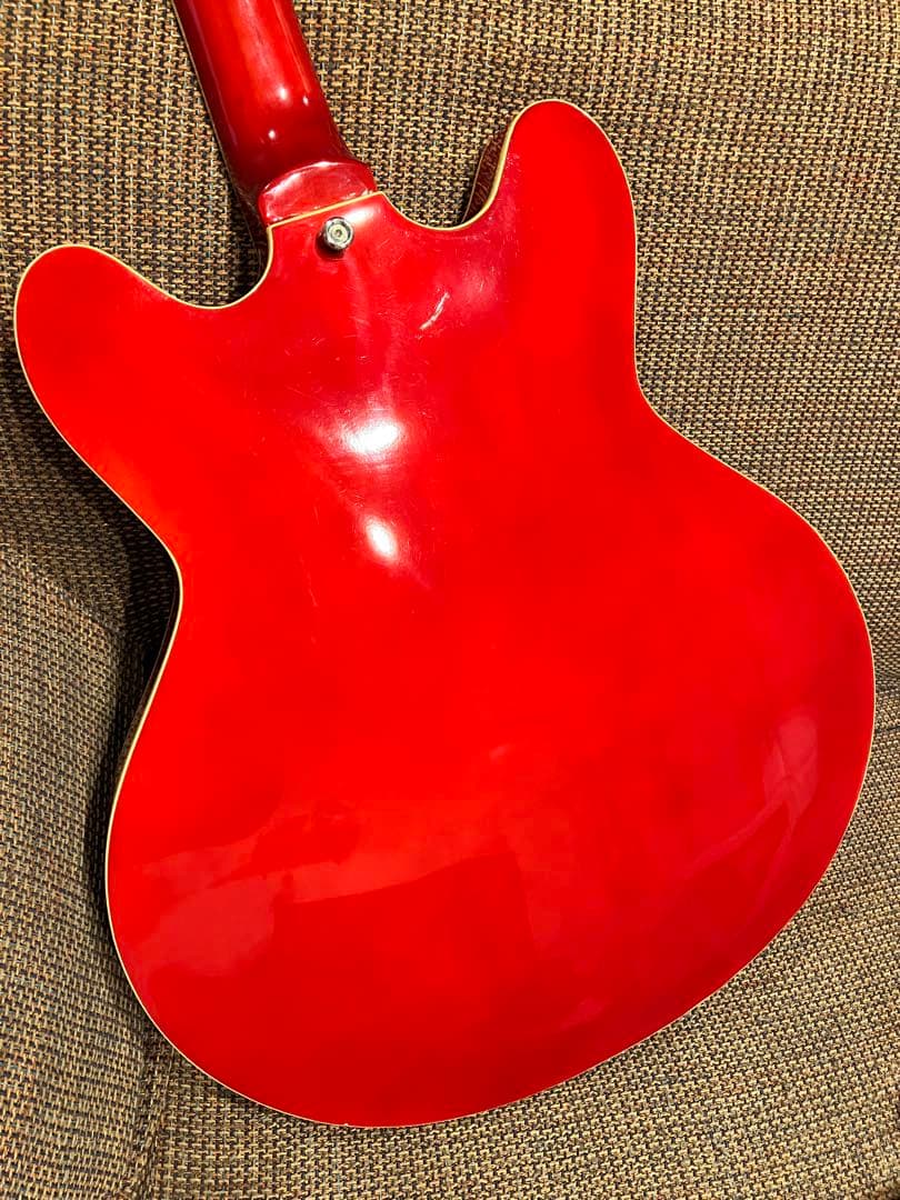 grote ES-335タイプセミアコ　ビグスビー　ケース付き