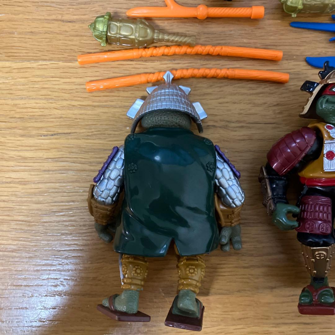 TMNT ミュータントタートルズ サムライ ドナテロ ラファエロ