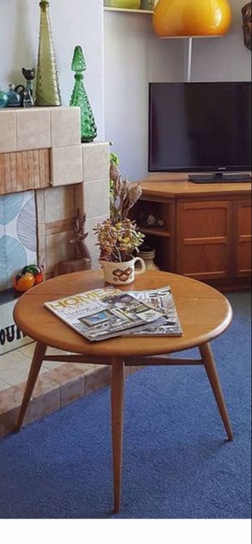 ☆希少アーコールハーフムーンテーブル☆