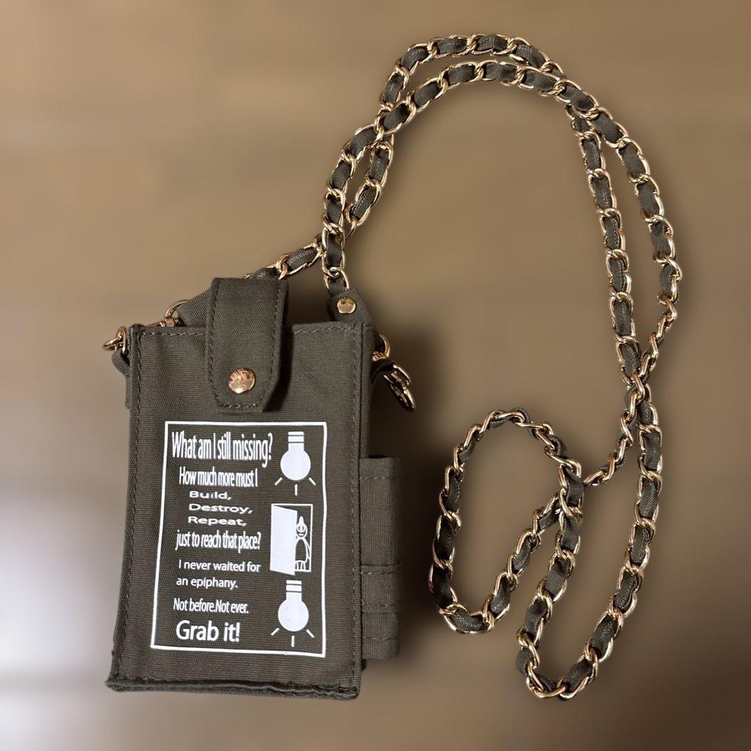 UVERworld TAKUYA∞ チェーンポーチ カーキ - メルカリ