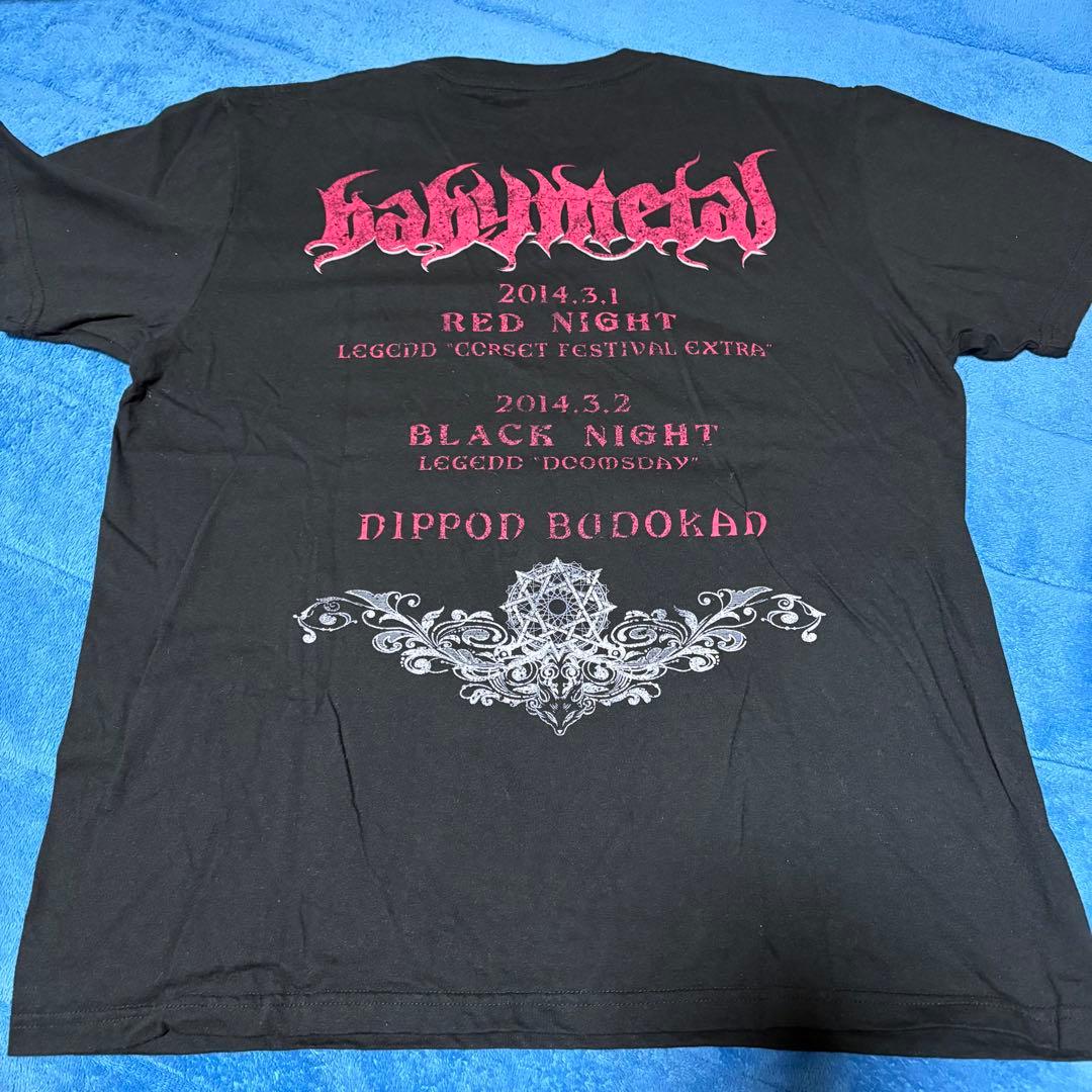レア】BABYMETAL LEGEND☆赤い夜・黒い夜”☆武道館記念Tシャツ - メルカリ