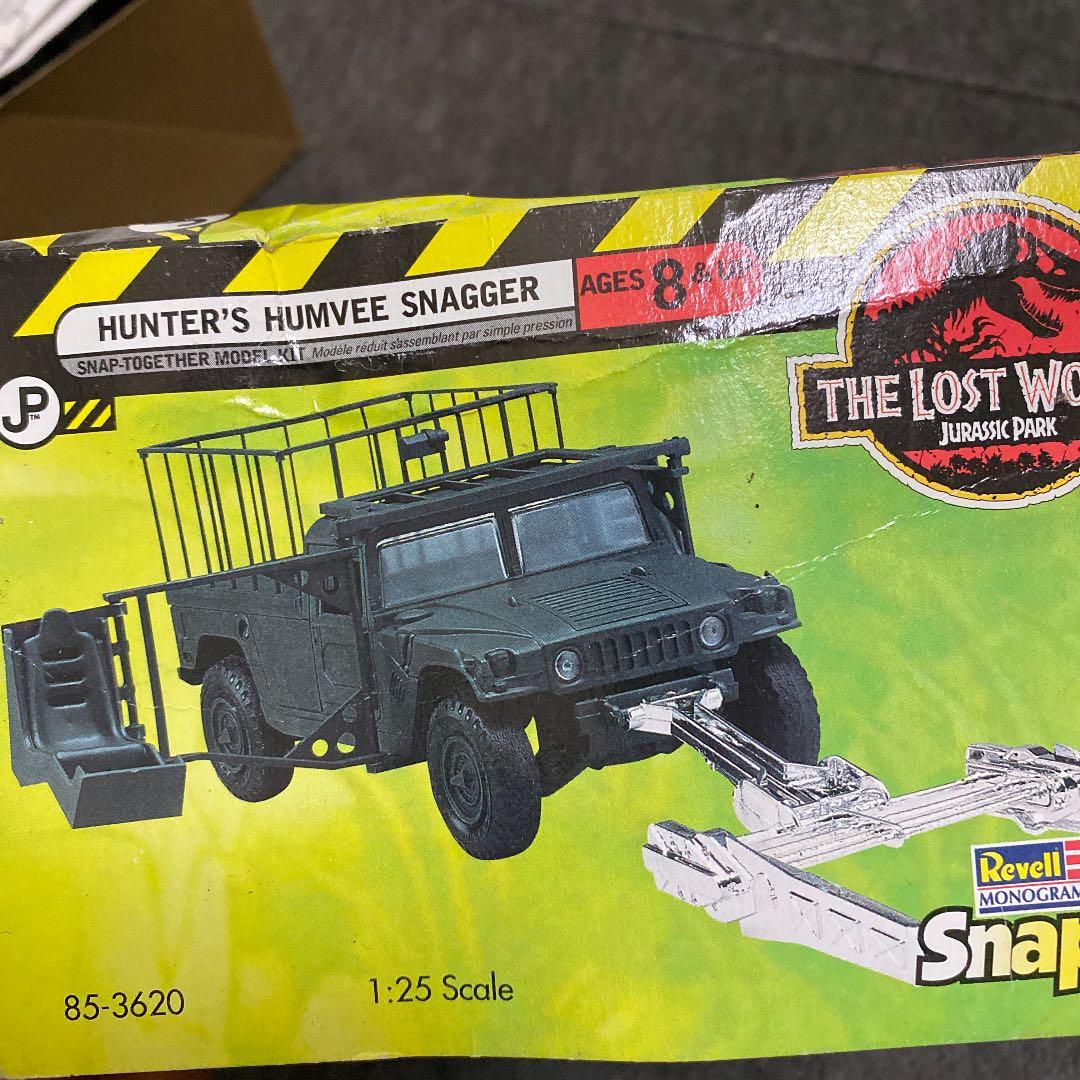 ロストワールドジュラシックパーク　ハンター車プラモデル