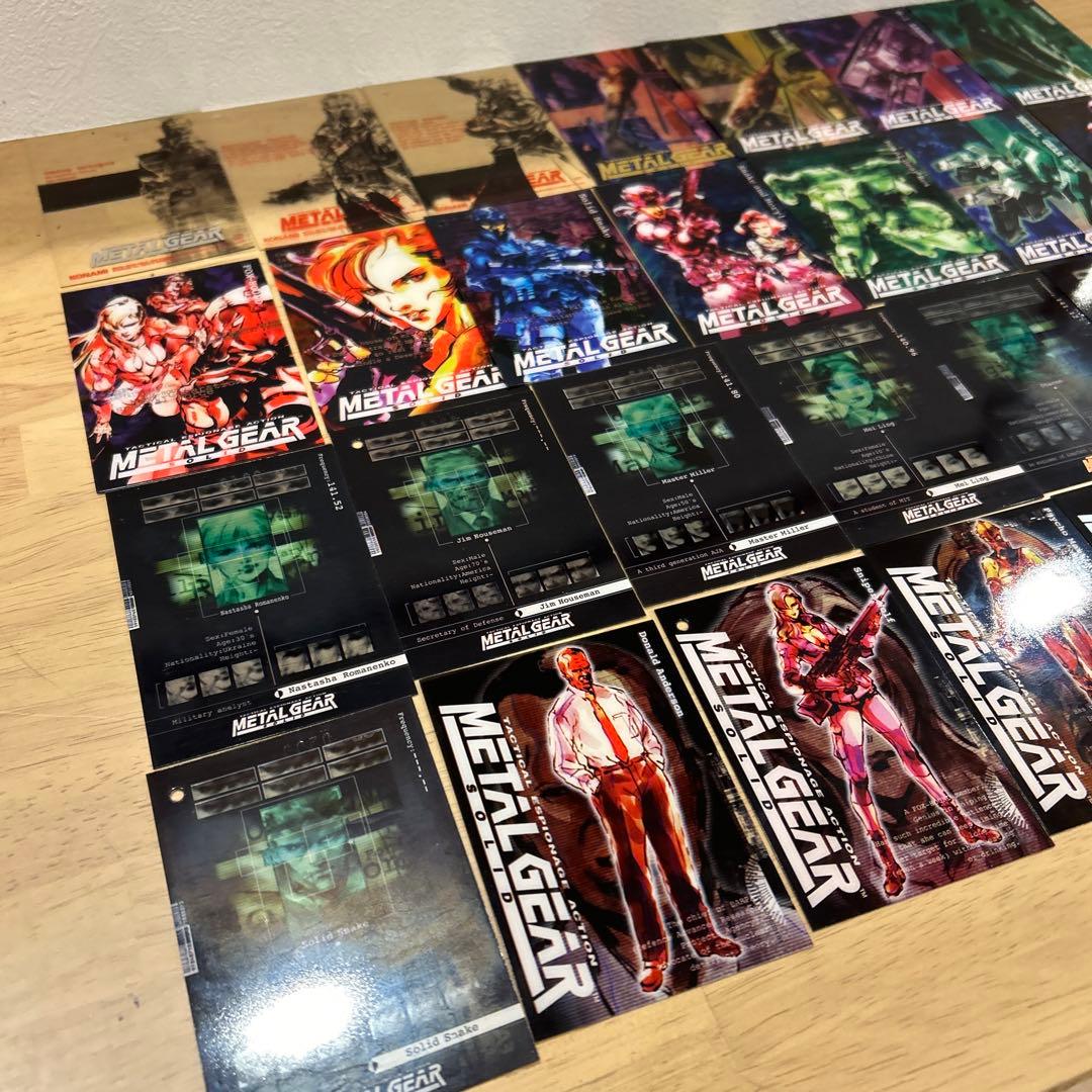 【売り切り】L GEAR SOLID メタルギア　カード93枚セット