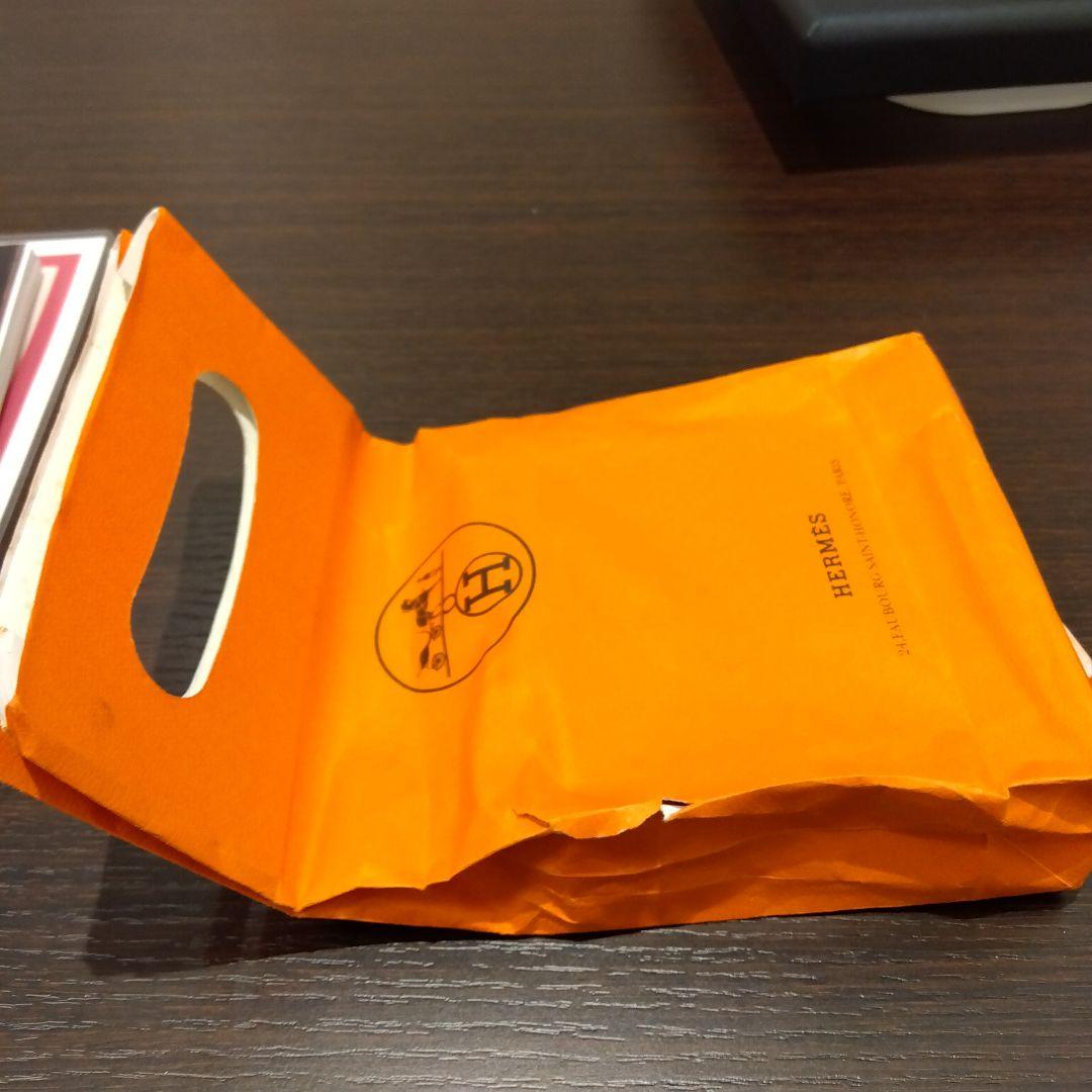 未使用 希少HERMÈS エルメス ヴィブラート がま口ケース 小銭入れ