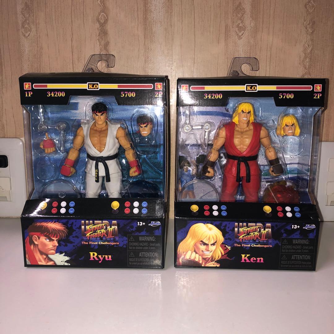 jada toys ストリートファイター2 リュウ ケン アクションフィギュア