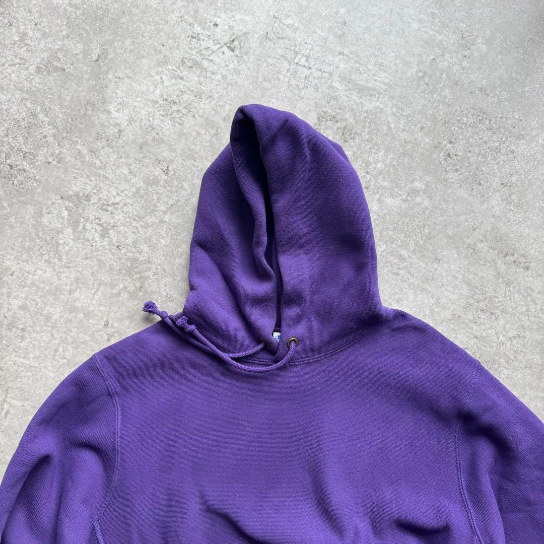 希少 ロンハーマン × チャンピオン リバースウィーブ L パープル