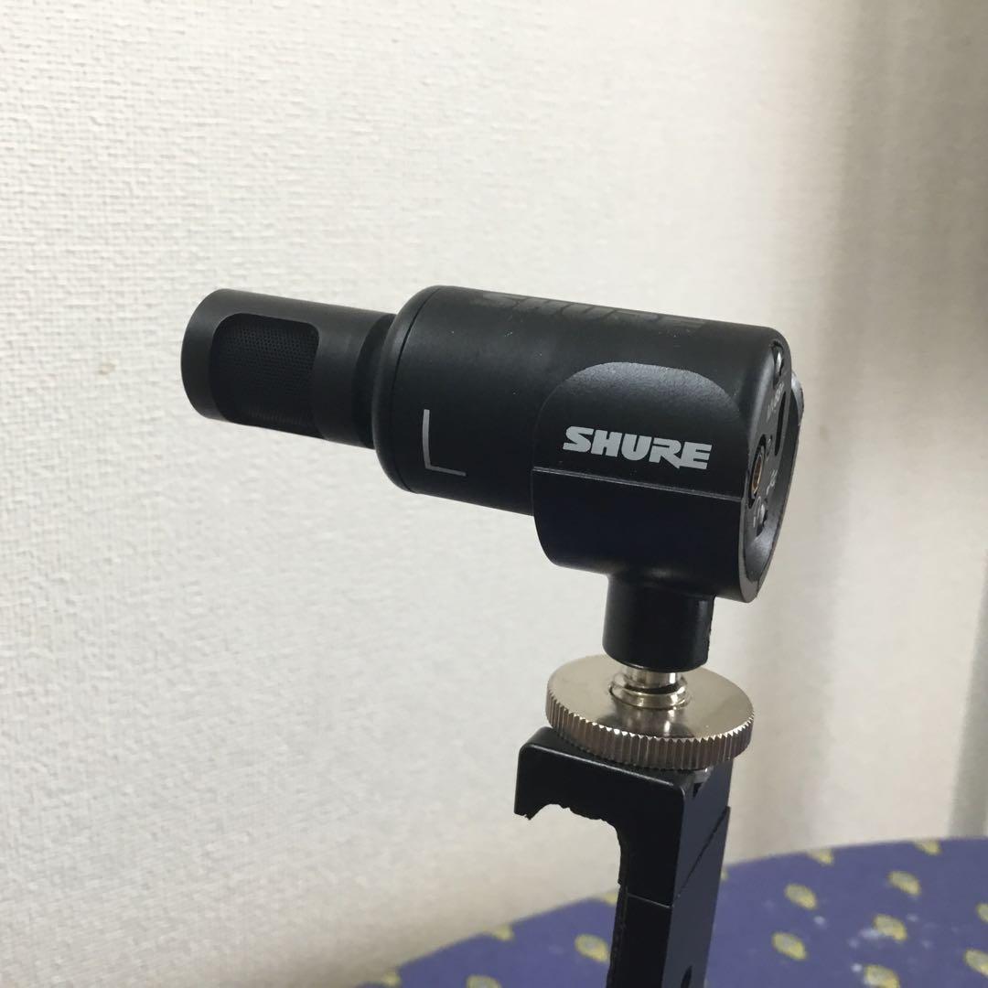 配信機器・PA機器・レコーディング機器 SHURE MV88+VIDEO KIT