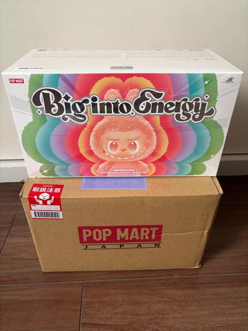 ラブブ 未開封 BOX monsters into energy popmart