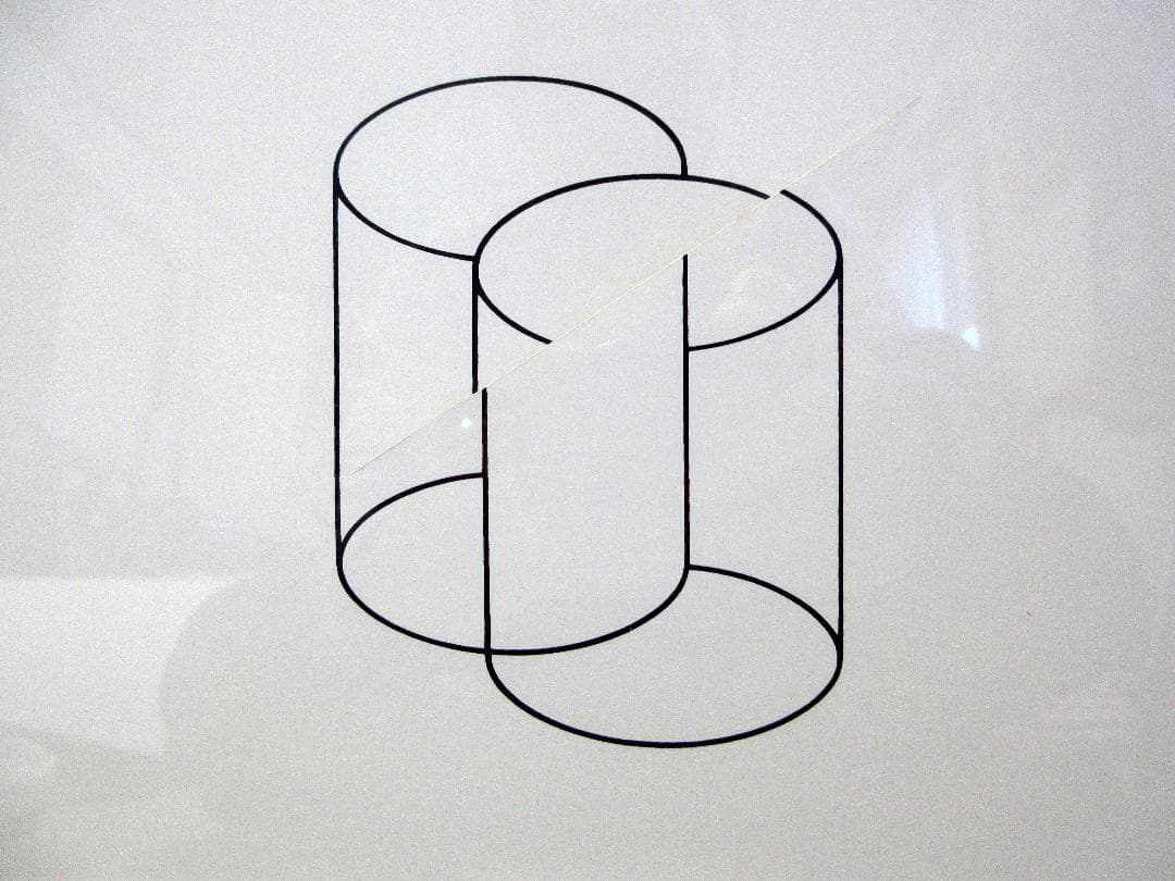 ◇ 船井 裕 “ TOPOLOGY Ⅶ ” 直筆サイン 額装 / 近代美術アート