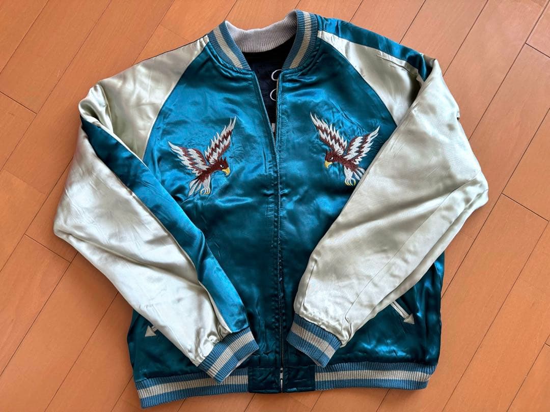 新品未使用】矢沢永吉リバーシブルスカジャンXL - メルカリ