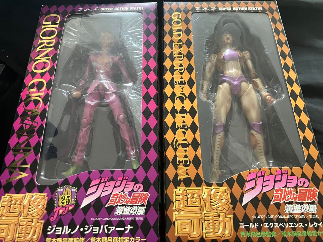 超像可動　ジョルノ ゴールドエクスペリエンスセット　おまけ付き 超像可動ジョジョの奇妙な冒険 ジョルノ・ジョバァーナ、ゴールド