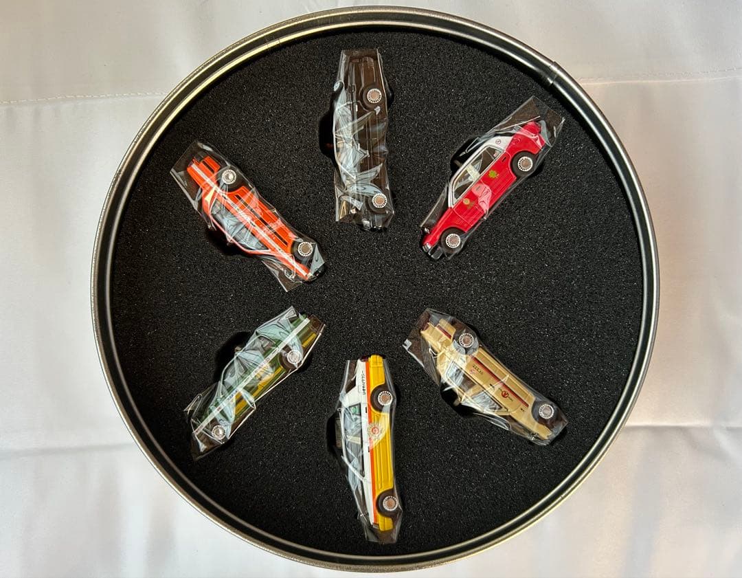 TACCAR タクシーのりば　6台セット　1/64