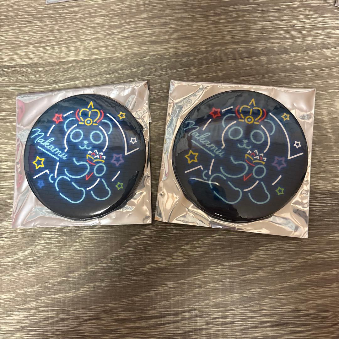 ワイテルズ nakamu 缶バッジ - メルカリ