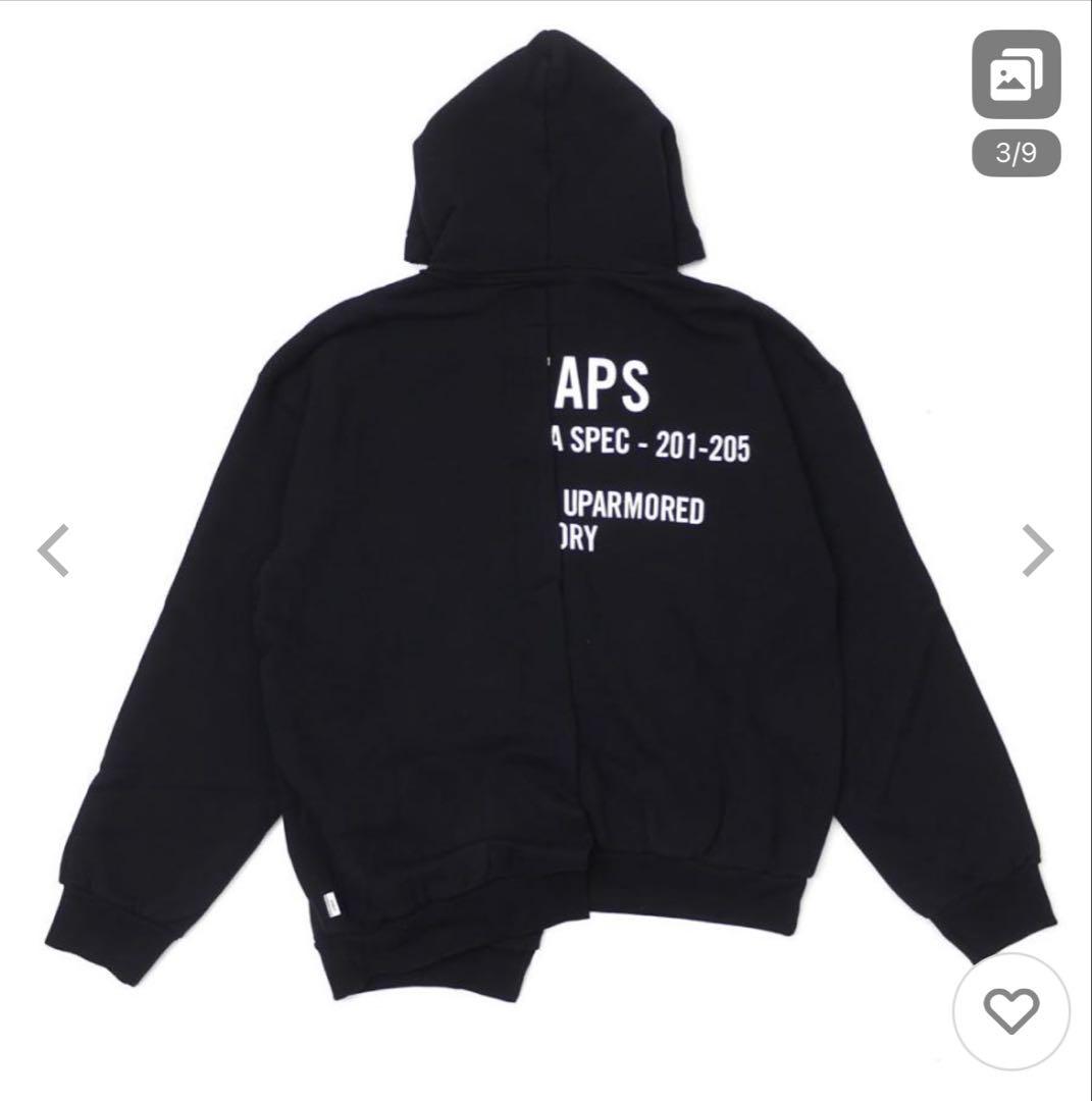 トップス WTAPS RAGS HOODED 211ATDT-CSM39 BLACK L