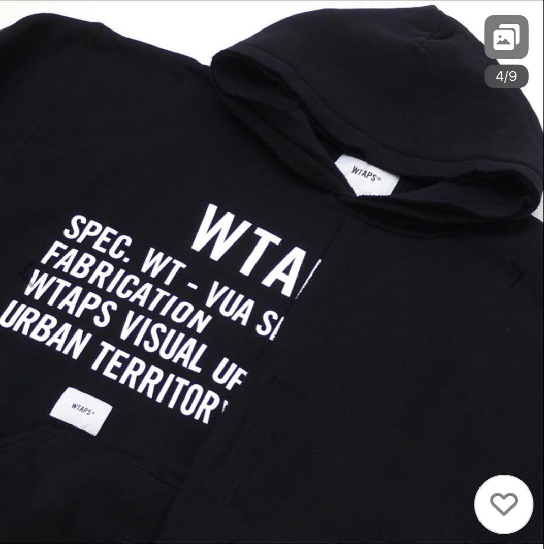 トップス WTAPS RAGS HOODED 211ATDT-CSM39 BLACK L