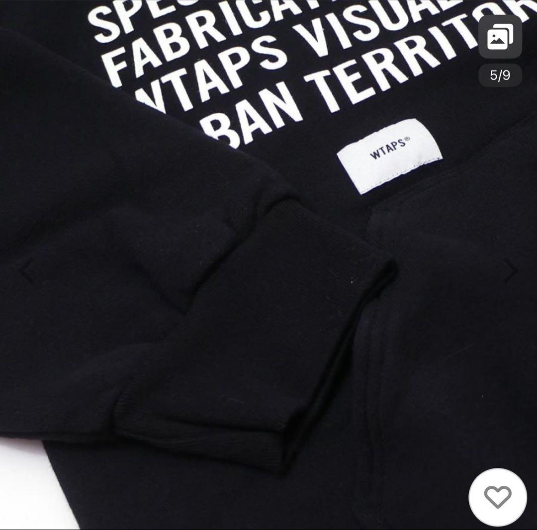 トップス WTAPS RAGS HOODED 211ATDT-CSM39 BLACK L