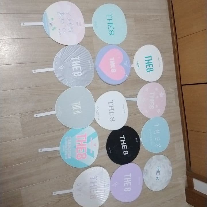 【桜】 SEVENTEEN ミンハオ the8 ミョンホ うちわ