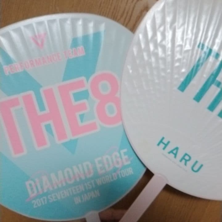 【桜】 SEVENTEEN ミンハオ the8 ミョンホ うちわ