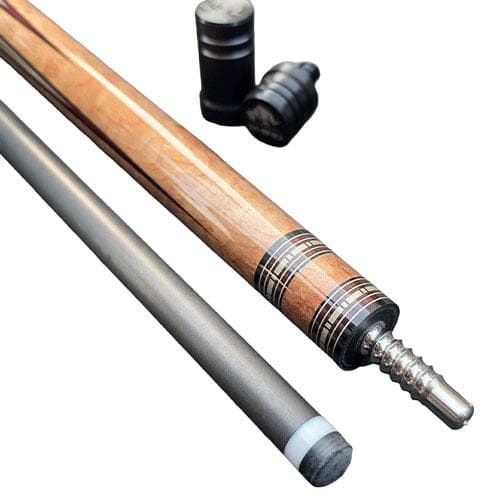 【IRC】 Ize.× RHINO ビリヤード キュー 子持ち六剣プリント 象革