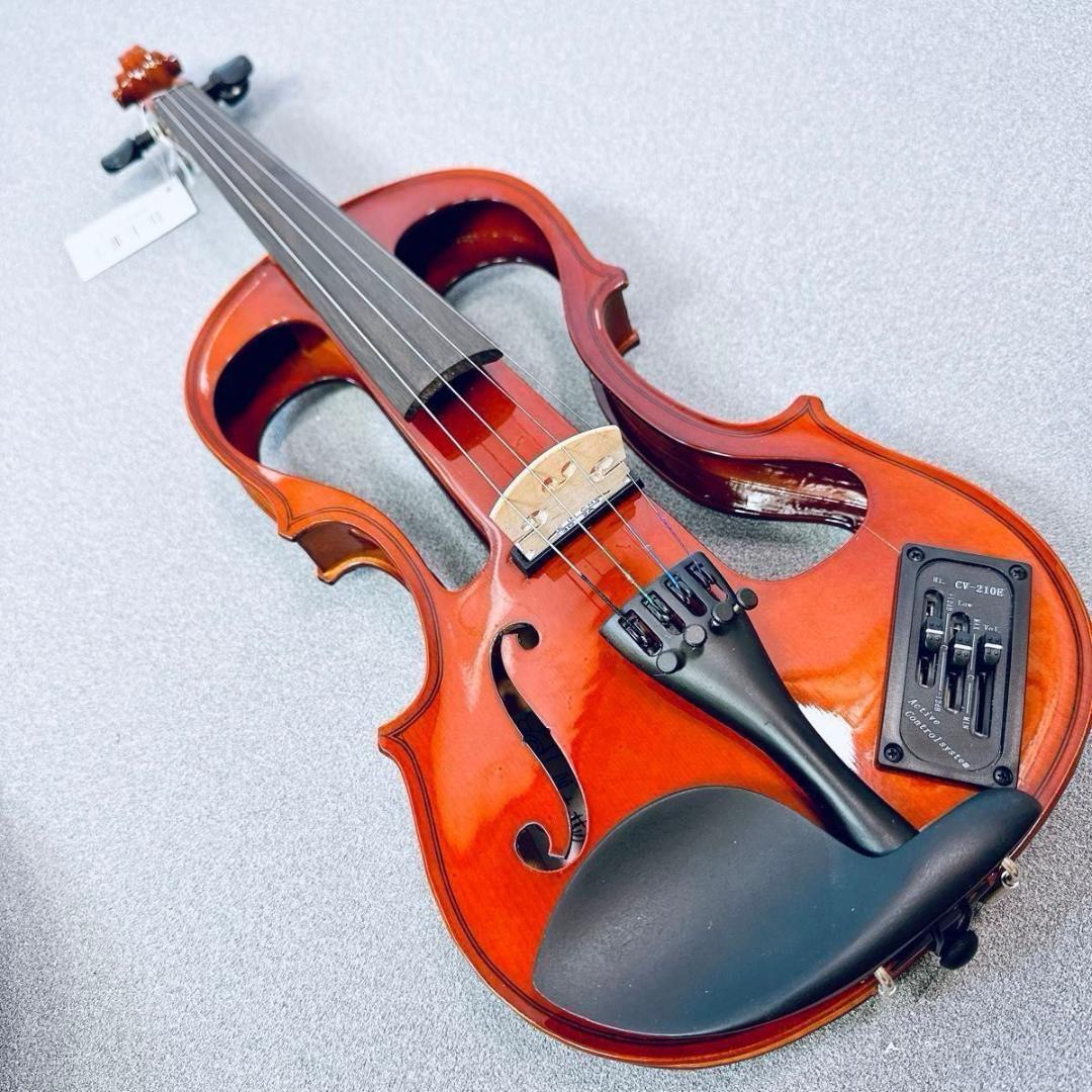 ハルシュタット エレキバイオリン CV210E　サイレント 4/4 タグ付
