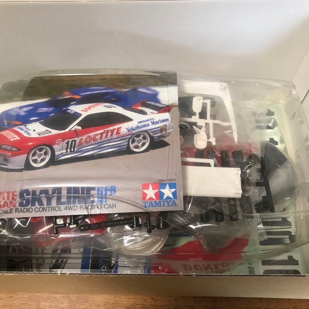 当時物 タミヤ TA02 ロックタイト スカイライン R33 GT-R 1/10 - メルカリ