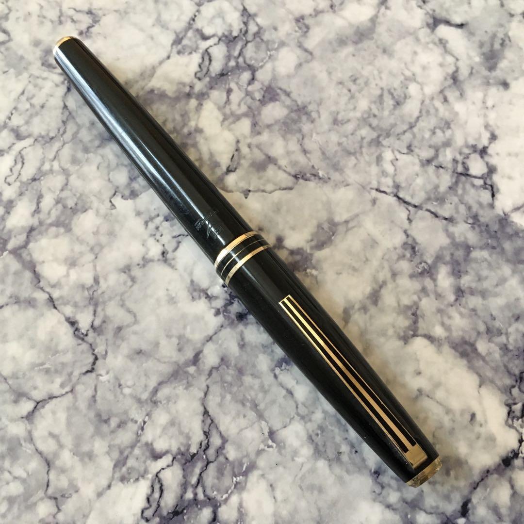 515 オーバーホール済み 万年筆 PLATINUMプラチナ ロング 18k