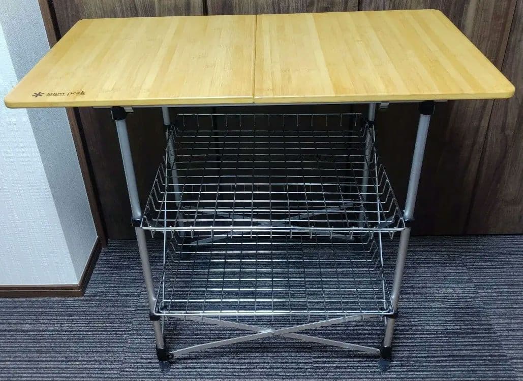 スノーピーク snow peak フィールドキッチンテーブル竹