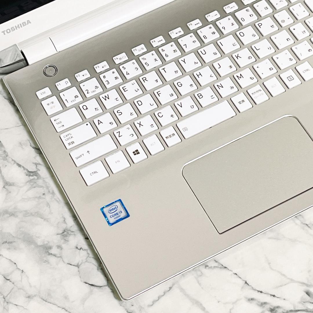 Windows11✨新品爆速SSD薄型ゴールドノートパソコン✨カメラ オフィス