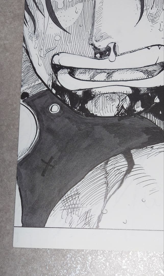 ワンピース 複製原稿 2億冊突破記念キャンペーン ビブルの秘宝② ウエストブルー