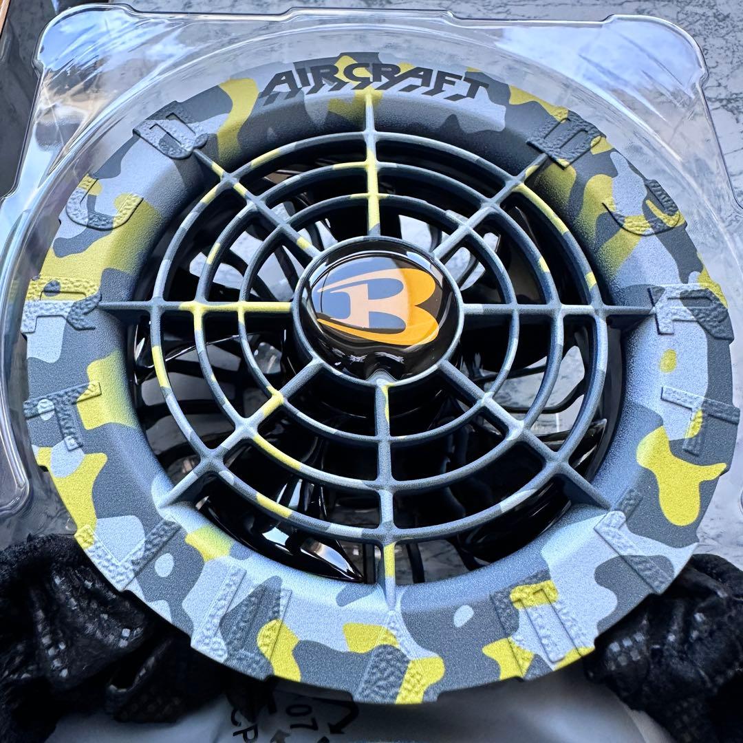 希少グレイカモ‼️　新品未使用 バートル ファン AC08-2 空調服用　⑥