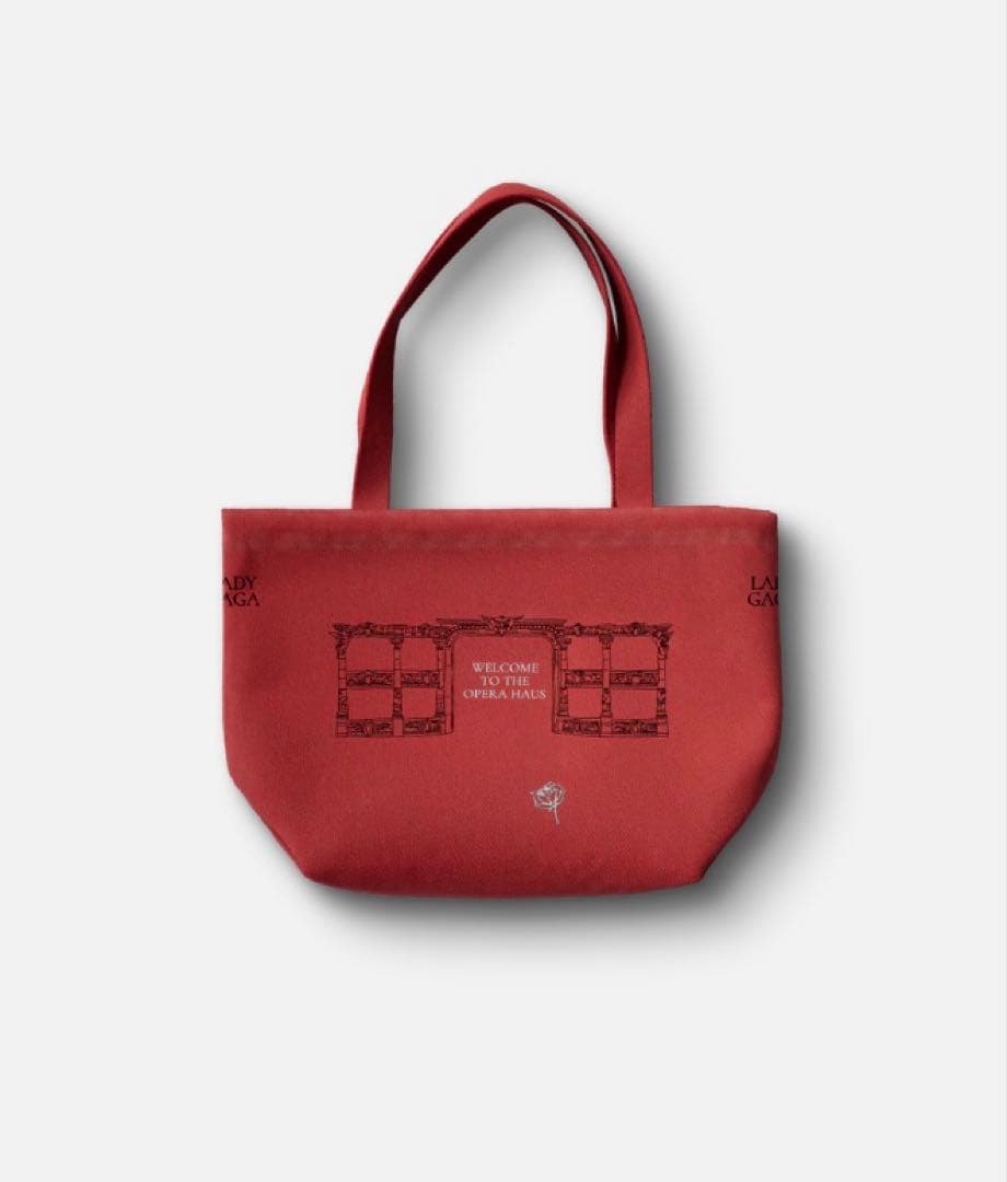 Lady Gaga Red Opera Haus Tote - メルカリ