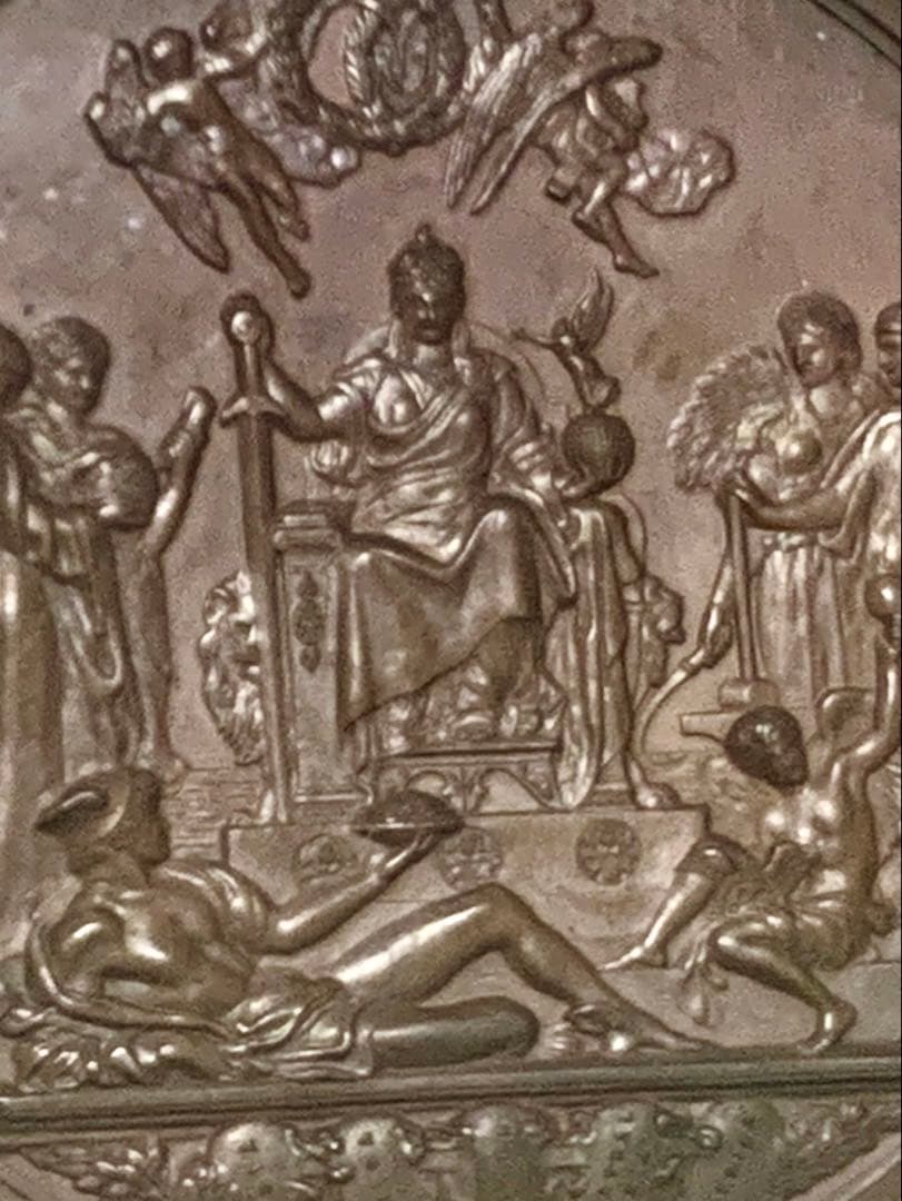 ビクトリア女王 ゴールデンジュビリー 特大メダル 1887年