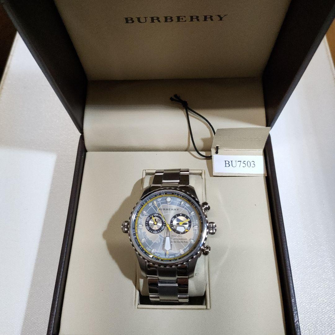 【超美品】Burberry 新品電池 南極点初到達記念ウォッチ　BU7503