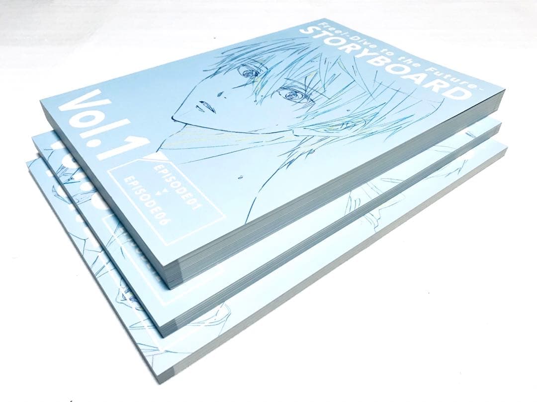 Free!Dive to the Future 絵コンテ集3冊まとめ売り 七瀬遙