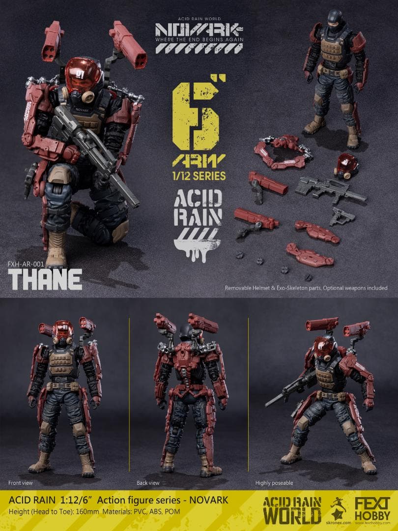 Acid Rain アシドレイン 1:12 4点セット Fext Hobby