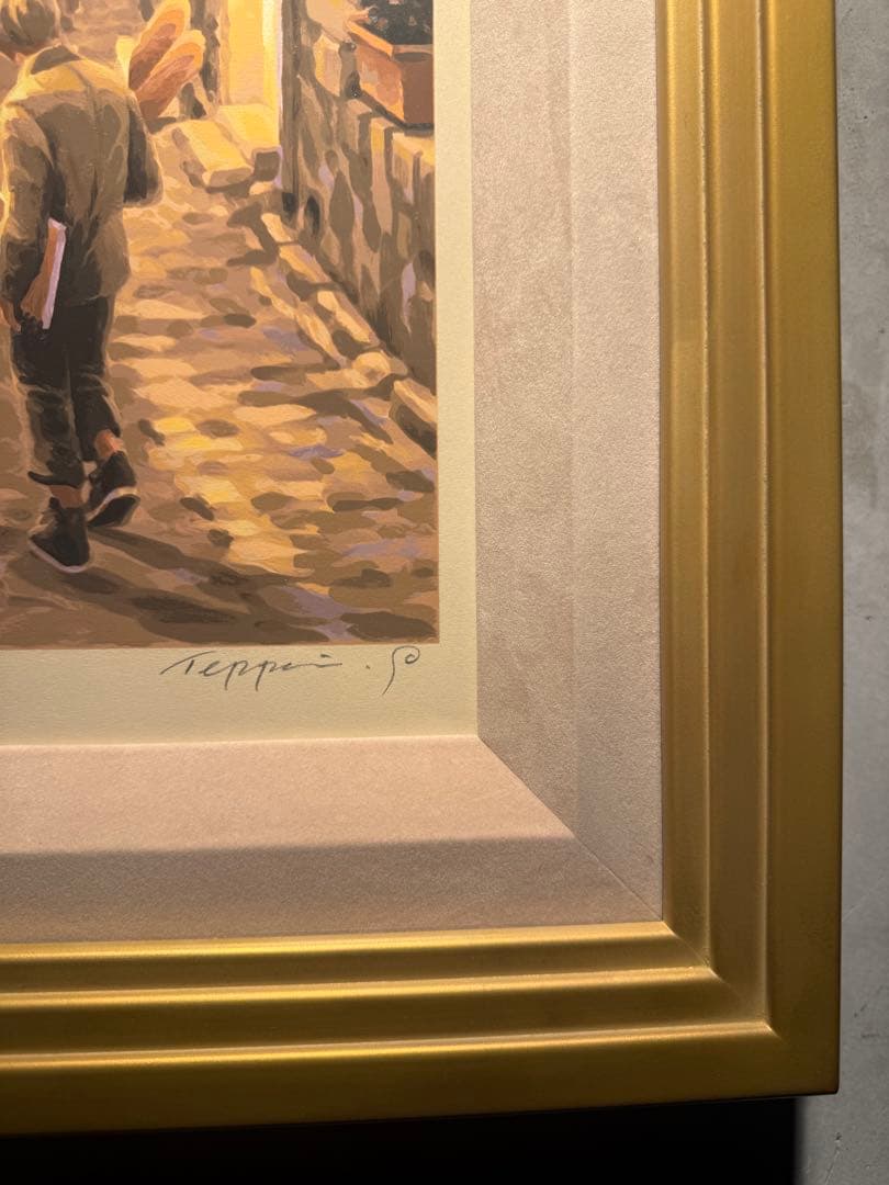 美品 笹倉鉄平 【芸術家村の通り】シルクスクリーン - メルカリ