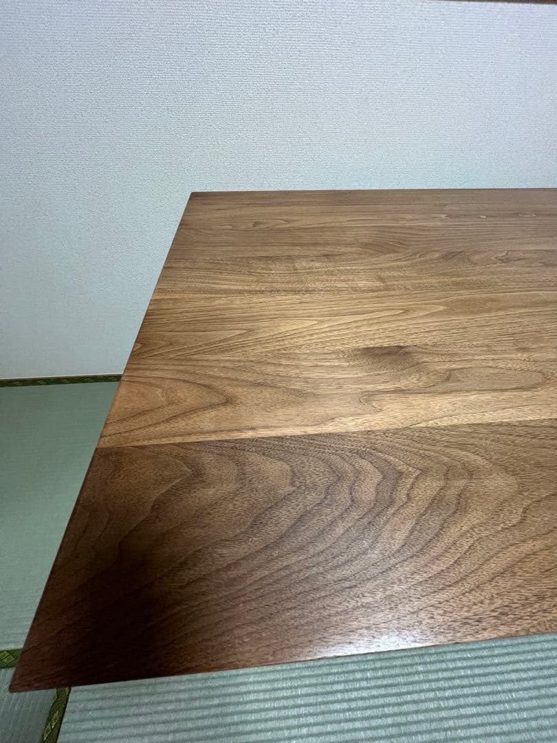 【値下げ】greeniche ダイニングテーブル 無垢材ウォルナット　特注サイズ