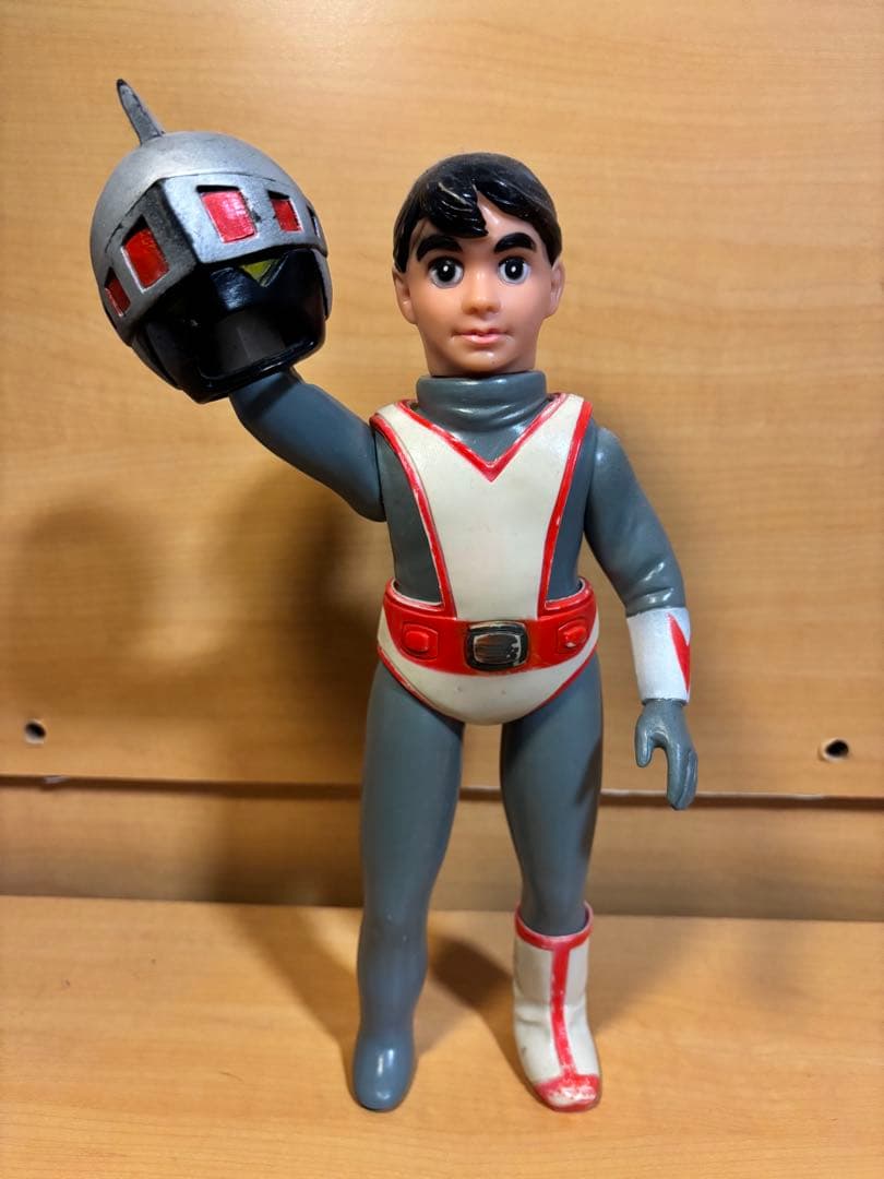 SALE】ソフビ シルバー仮面 スタンダード 面取れ ジャンク ブーツなし