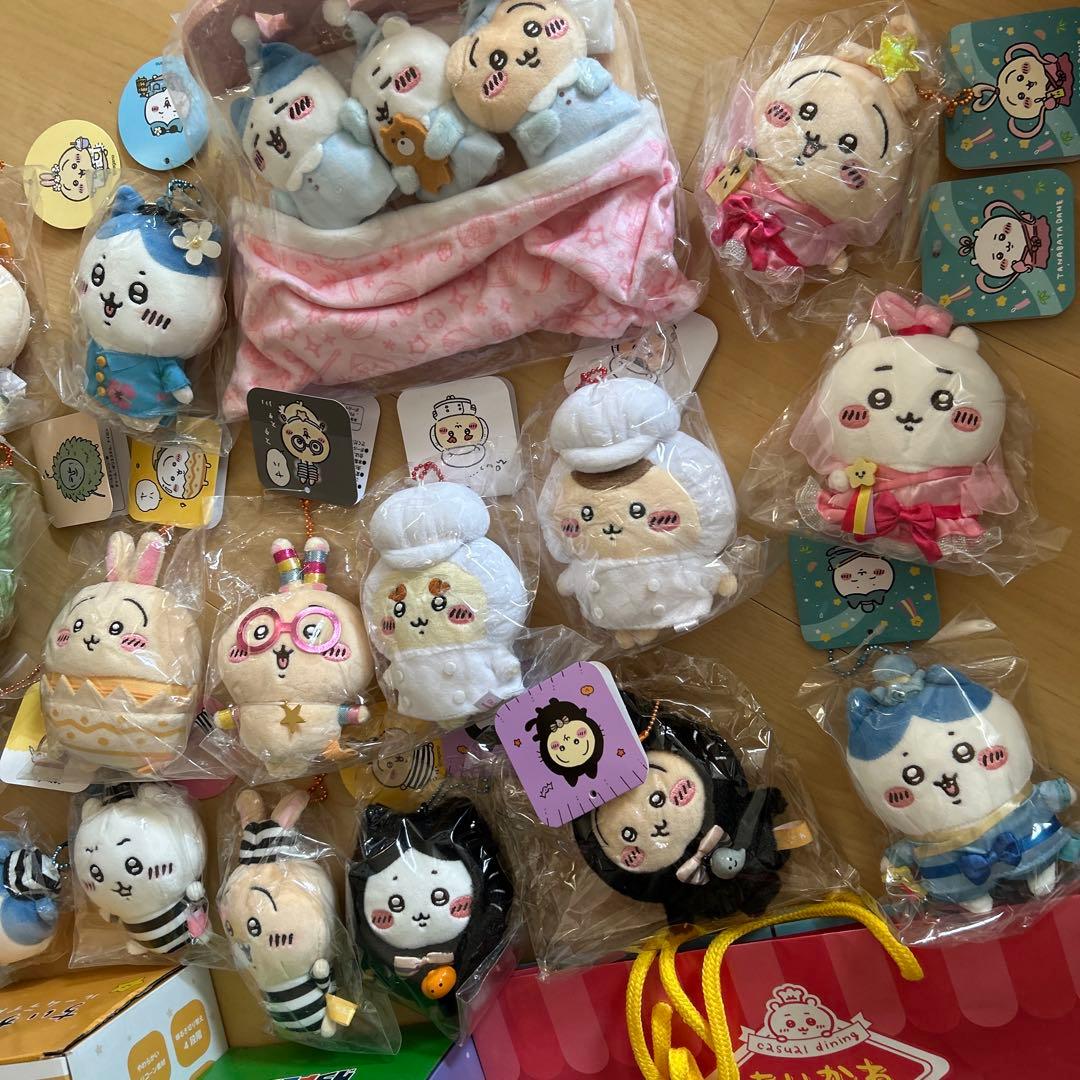 ちいかわ　マスコット　うさぎ　ハチワレ　スノードーム　ルームライト　まとめ売り